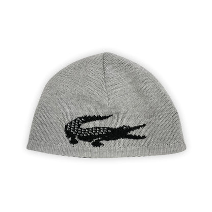 LACOSTE Croco Beanie Mütze