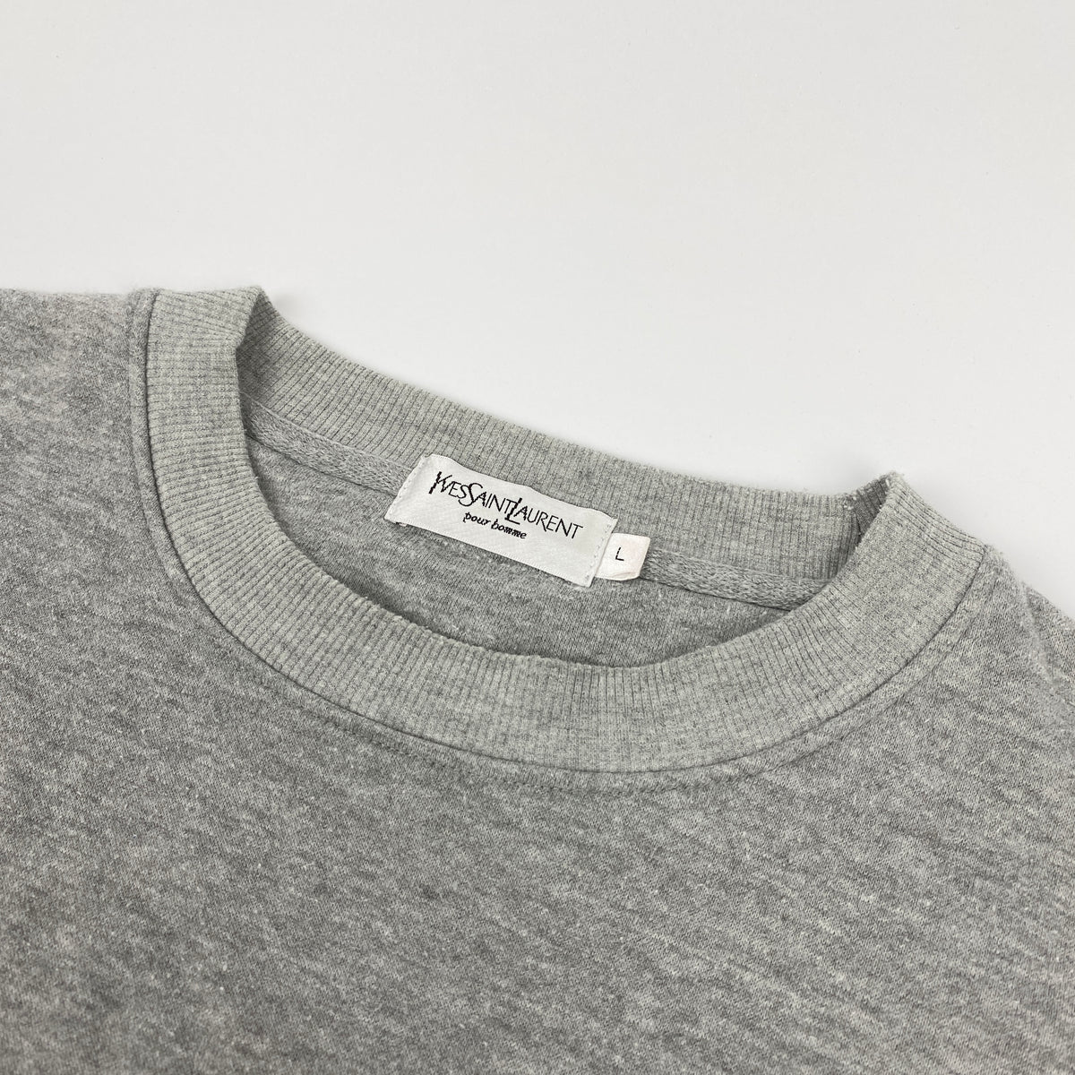 YVES SAINT LAURENT logo sweater