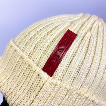 Vintage PRADA SPORT Wool Beanie / Hat