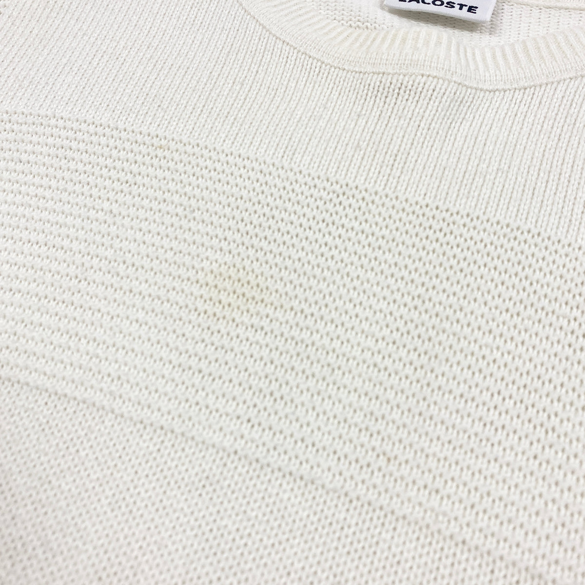 Vintage Lacoste wool knit sweater
