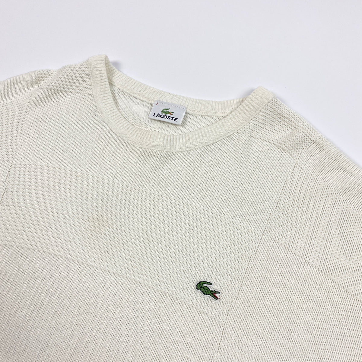 Vintage Lacoste wool knit sweater