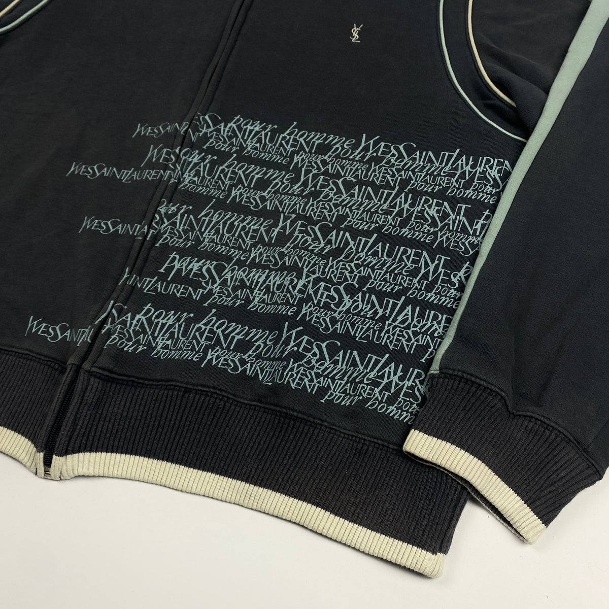 YVES SAINT LAURENT zip sweater