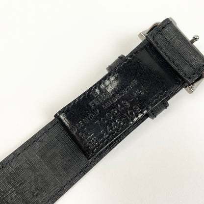 FENDI Monogramm Leather Gürtel