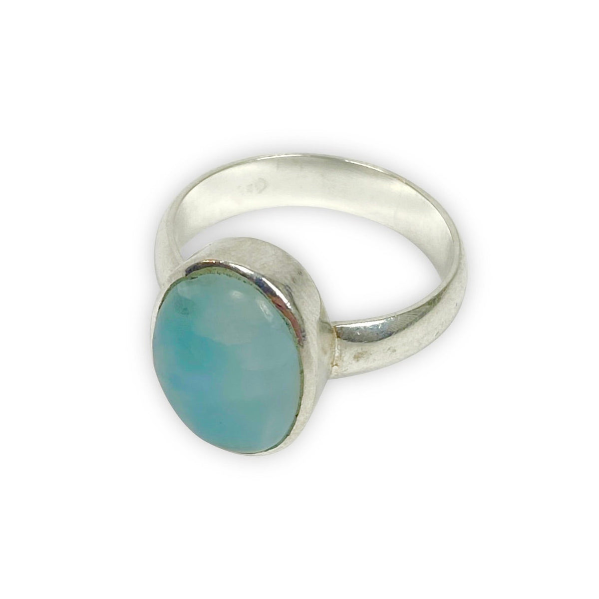 925 Sterling Silver LARIMAR Ring