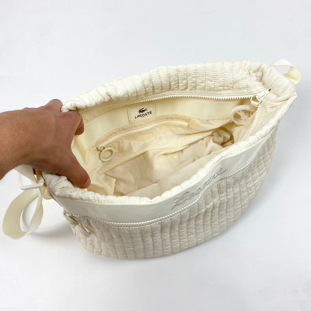 Vintage LACOSTE messenger bag