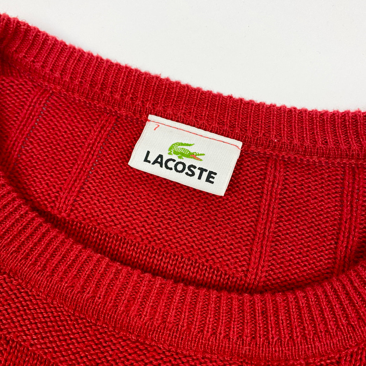 Vintage Lacoste knit sweater