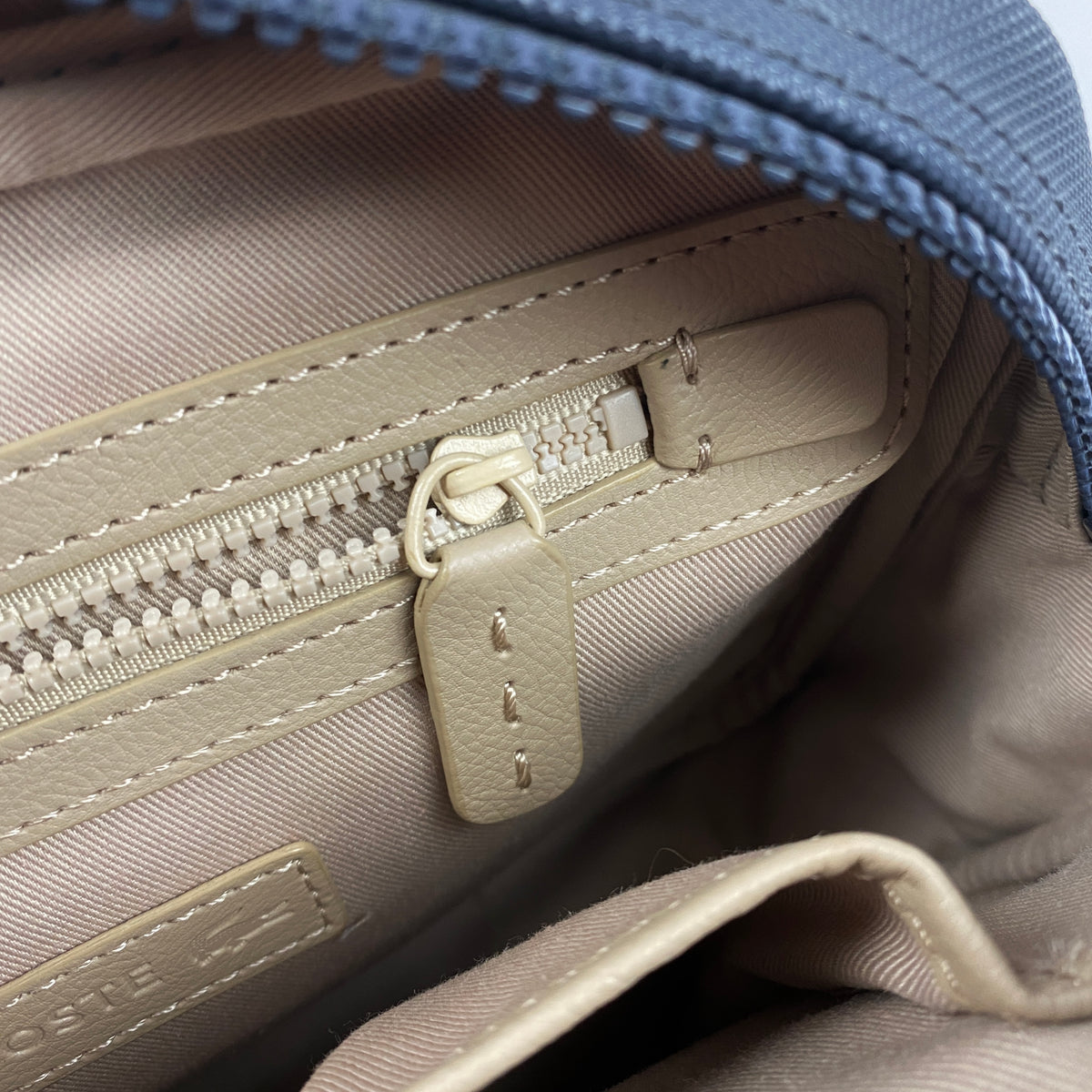 LACOSTE logo shoulder bag