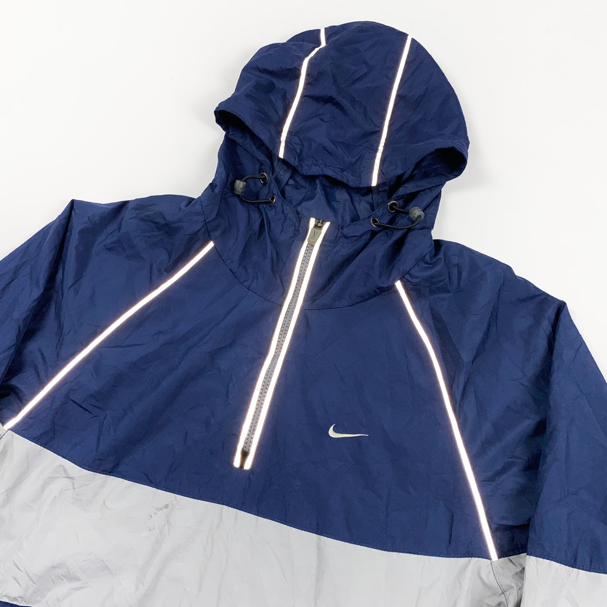 Vintage Nike Reflective Half-Zip Track Jacket