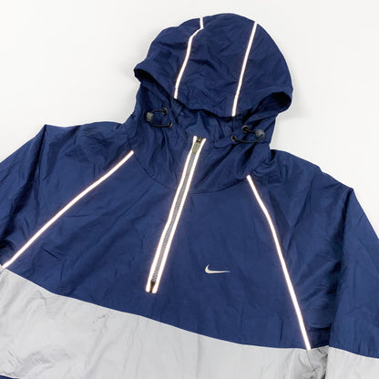 Vintage Nike Reflective Half-Zip Track Jacket