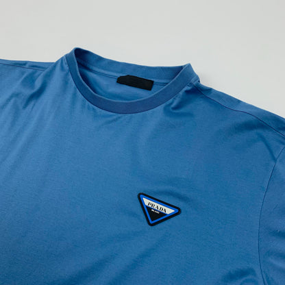 PRADA Rubber Logo T-Shirt • M/L