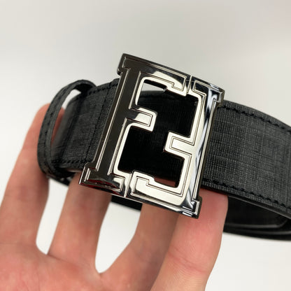 FENDI Monogramm Leather Gürtel