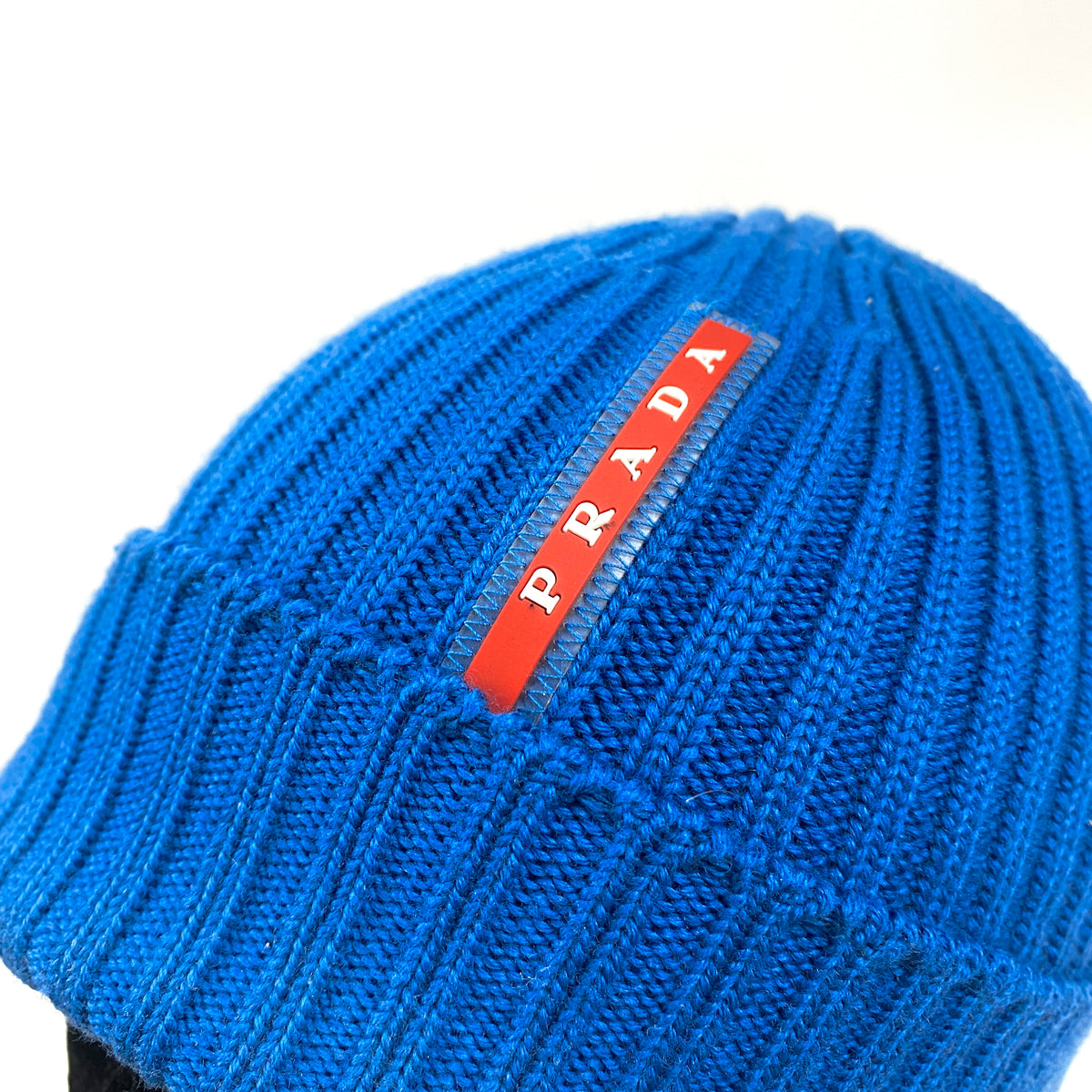 PRADA Linea Rossa 2018 Wool Beanie Mütze