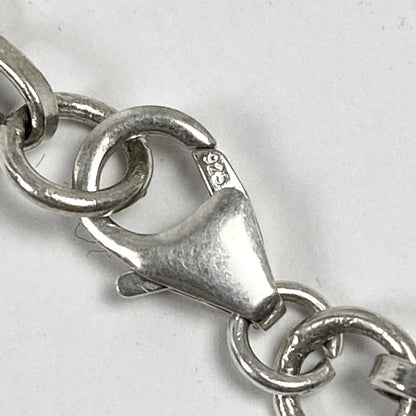 925 Sterling Silber Opal Armband