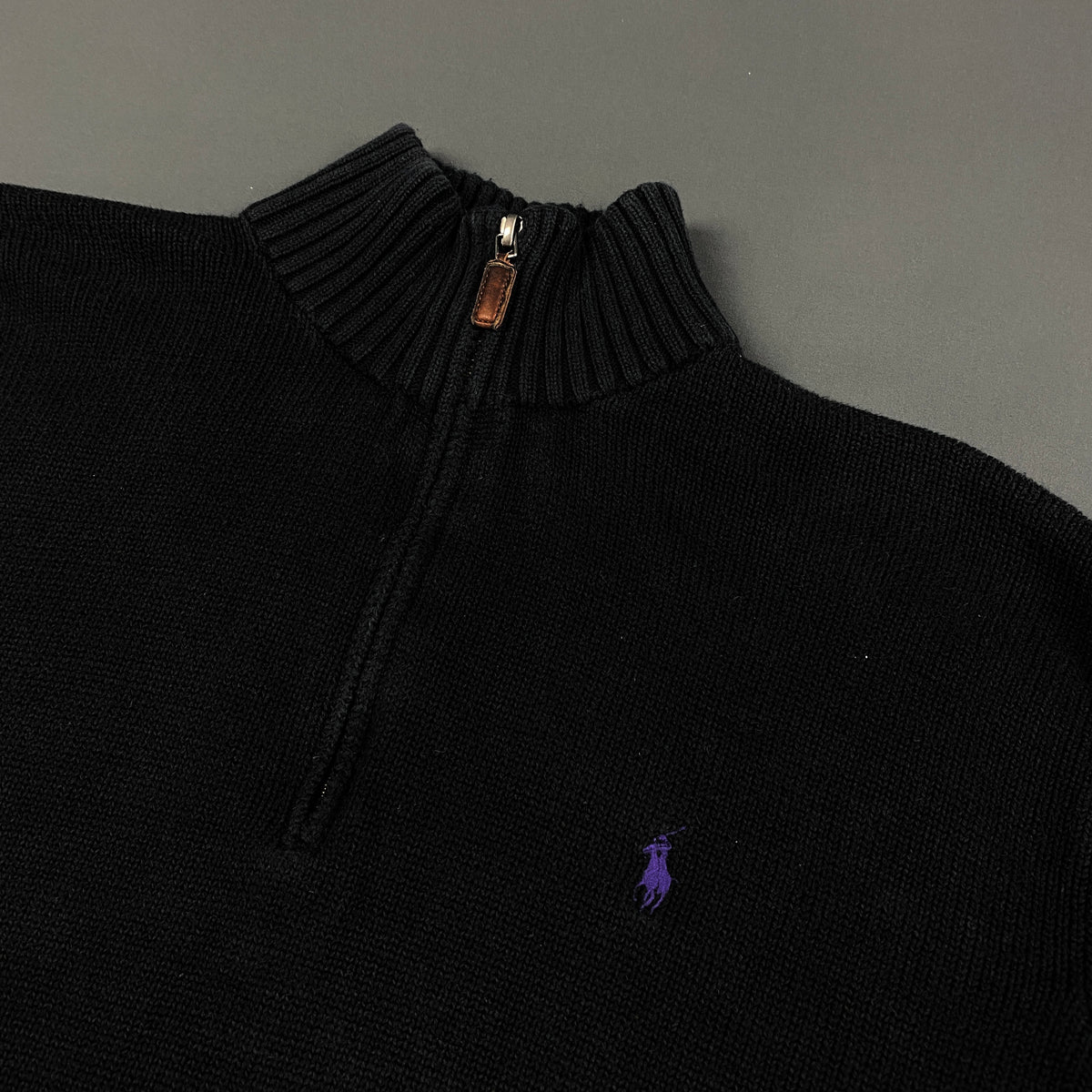 Vintage RALPH LAUREN half-zip knit sweater