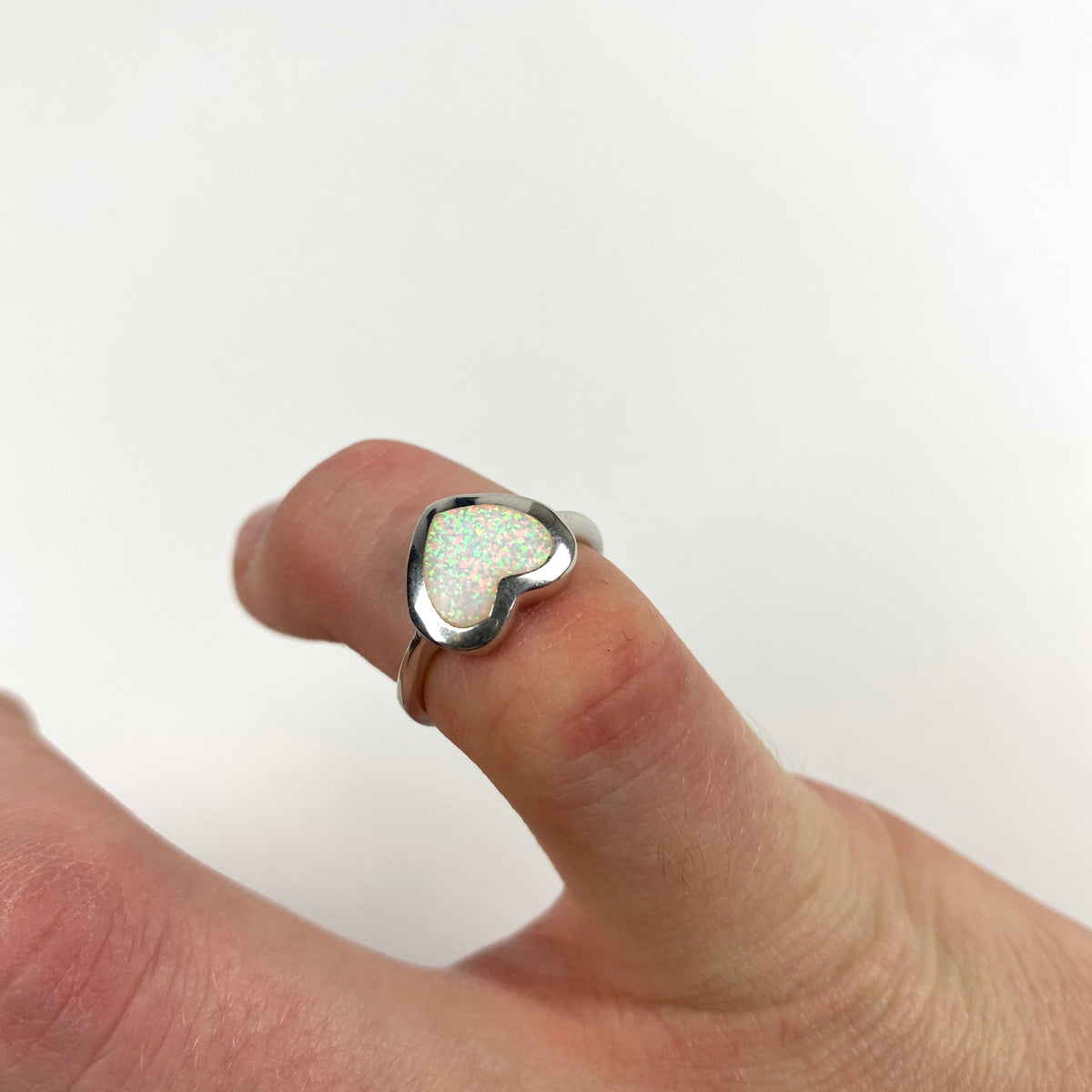 925 Sterling Silber Opal Ring