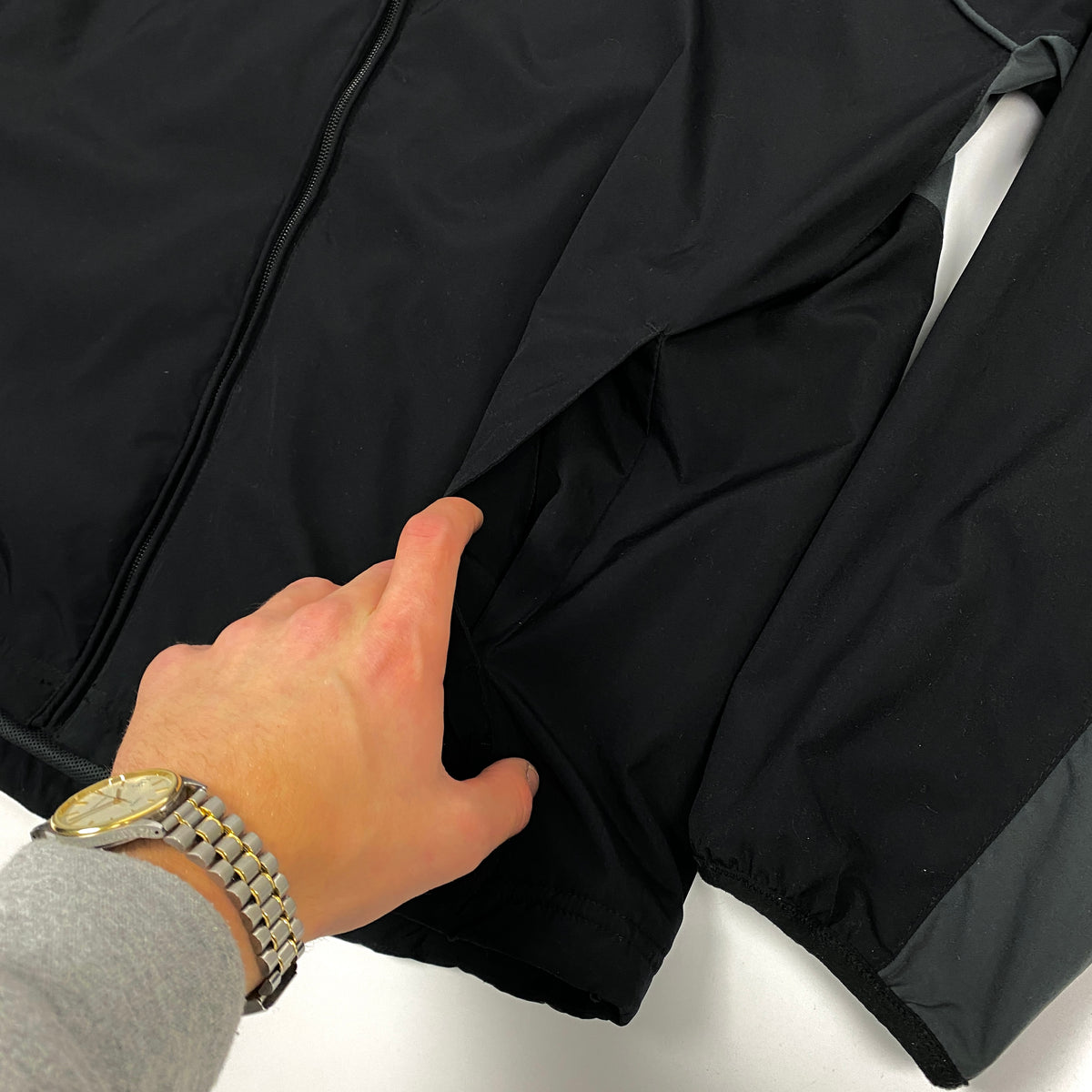 Vintage NIKE Reflective track jacket