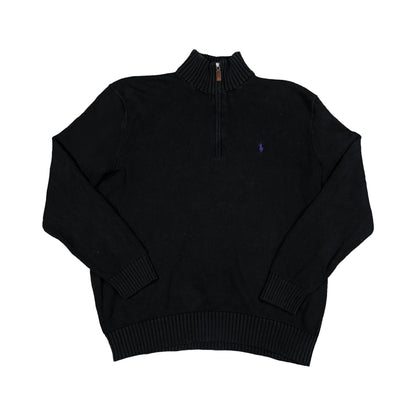 Vintage RALPH LAUREN half-zip knit sweater
