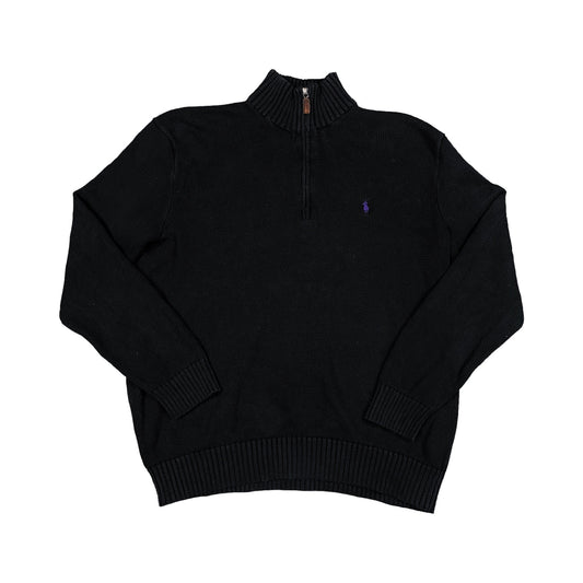 RALPH LAUREN Half-Zip Stricksweater