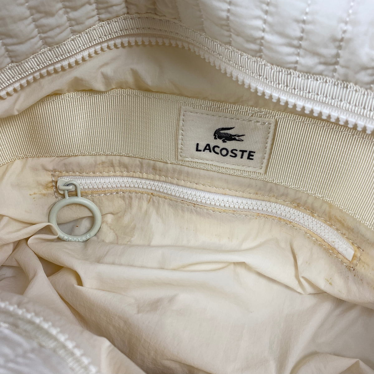 Vintage LACOSTE messenger bag