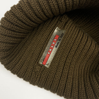 PRADA SPORT Wool Beanie Mütze