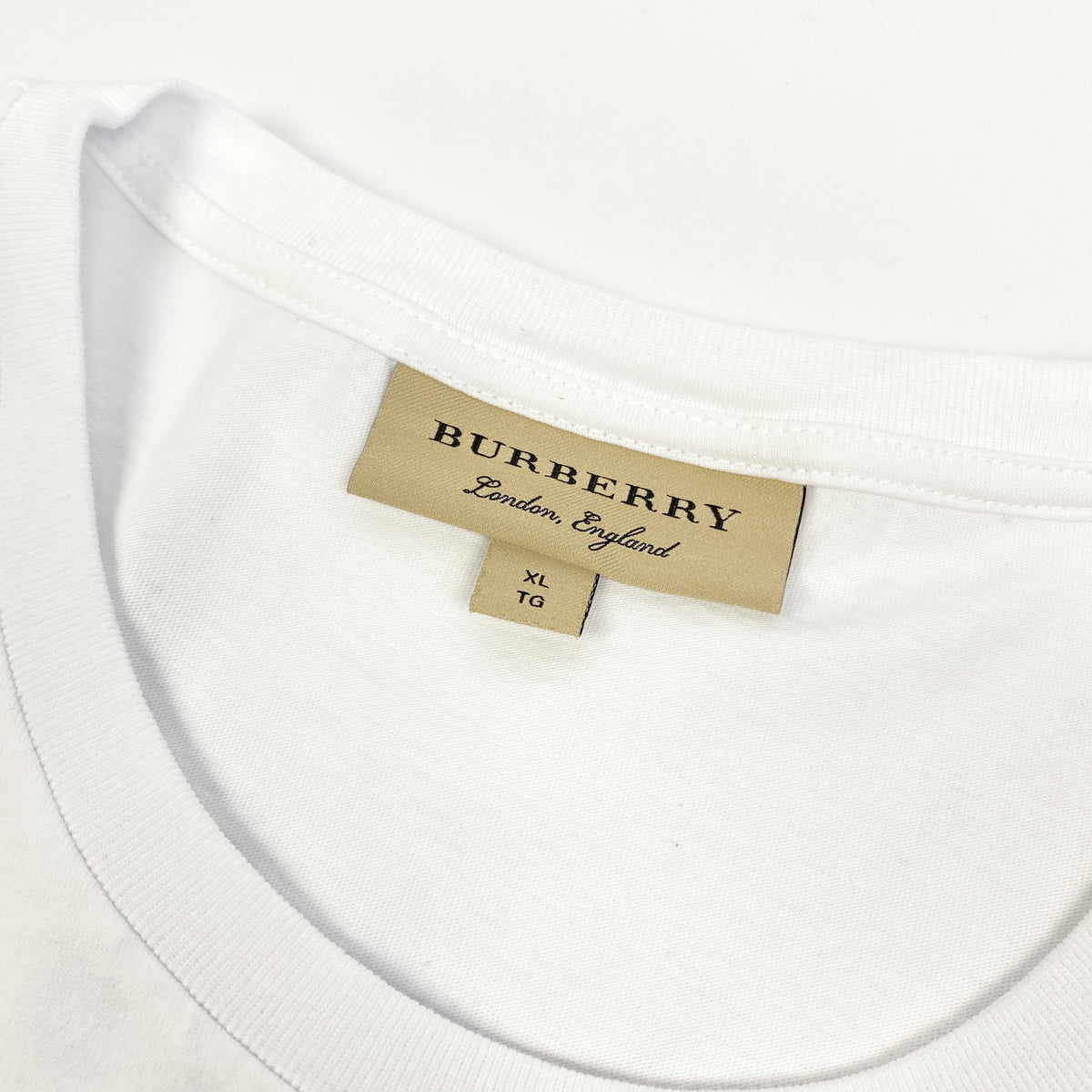 BURBERRY Embroidered Logo T-Shirt