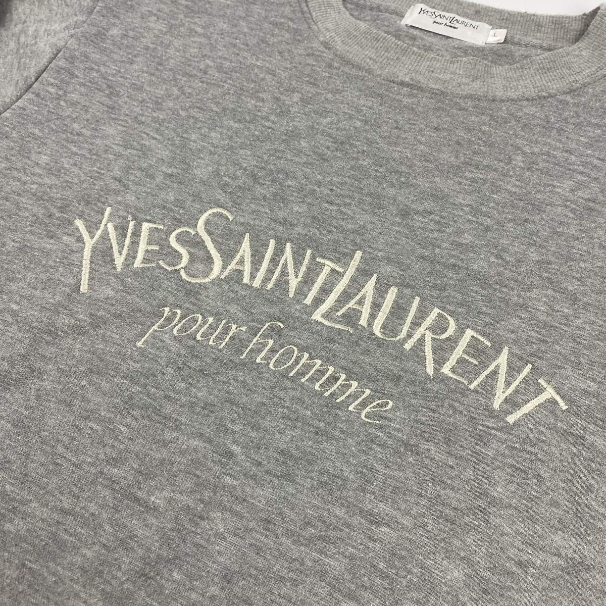 YVES SAINT LAURENT logo sweater