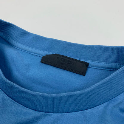 PRADA Rubber Logo T-Shirt • M/L