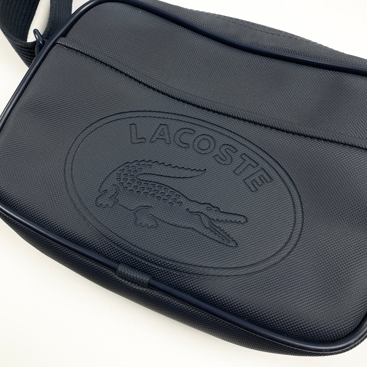LACOSTE logo shoulder bag