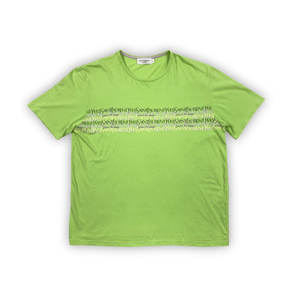 Vintage YVES SAINT LAURENT multi logo t-shirt