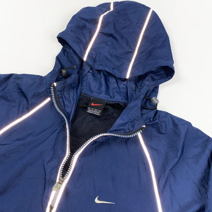 Vintage Nike Reflective Half-Zip Track Jacket