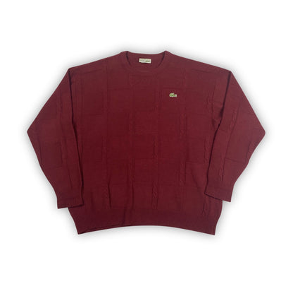 Vintage Lacoste wool knit sweater