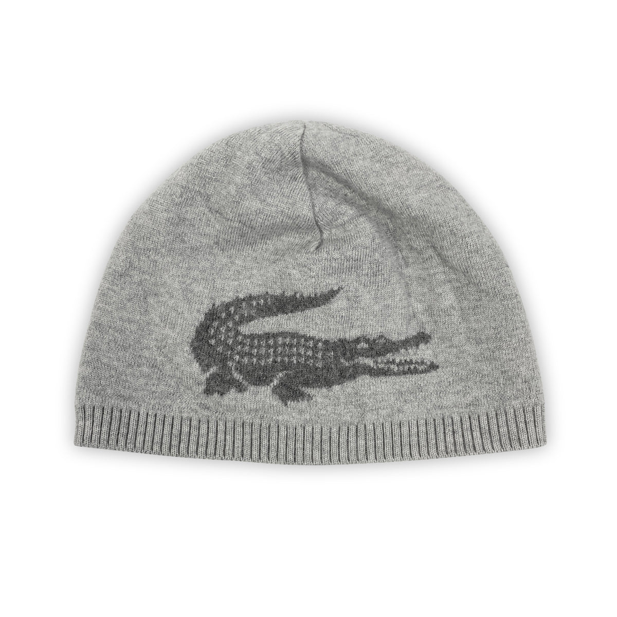 LACOSTE Reversible Croco Beanie