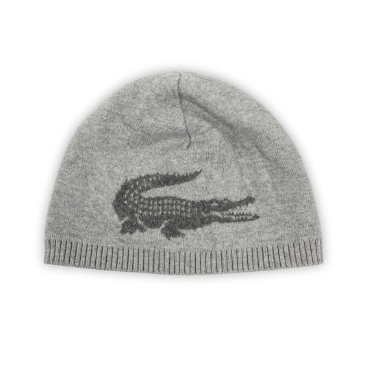 LACOSTE Reversible Croco Beanie Mütze