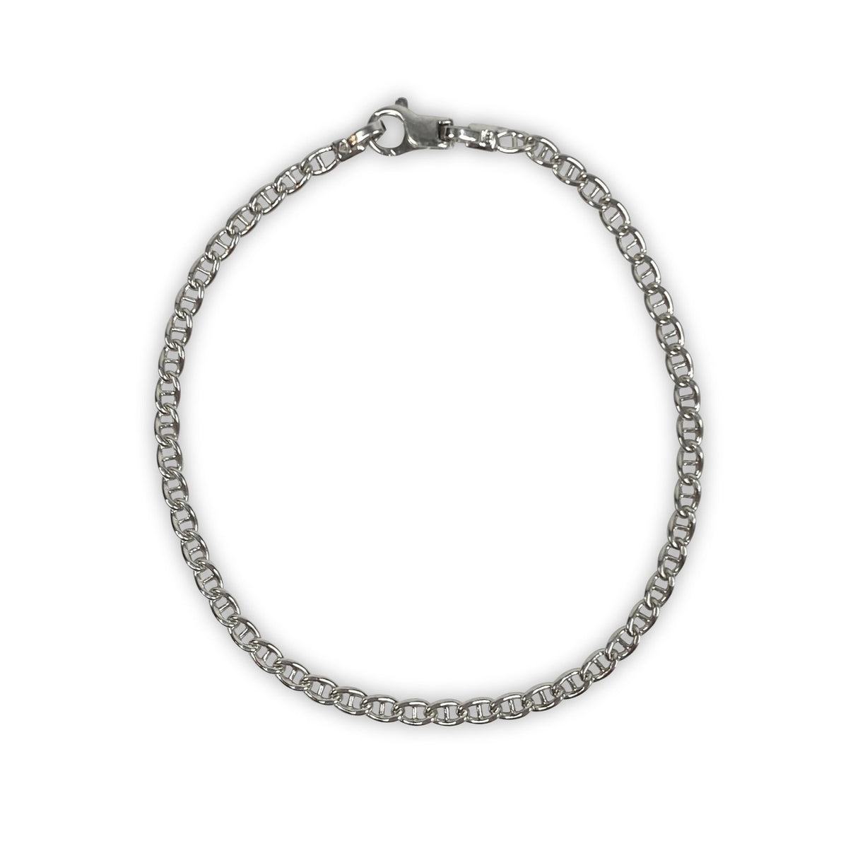 925 Sterling Silber Panzer Armband