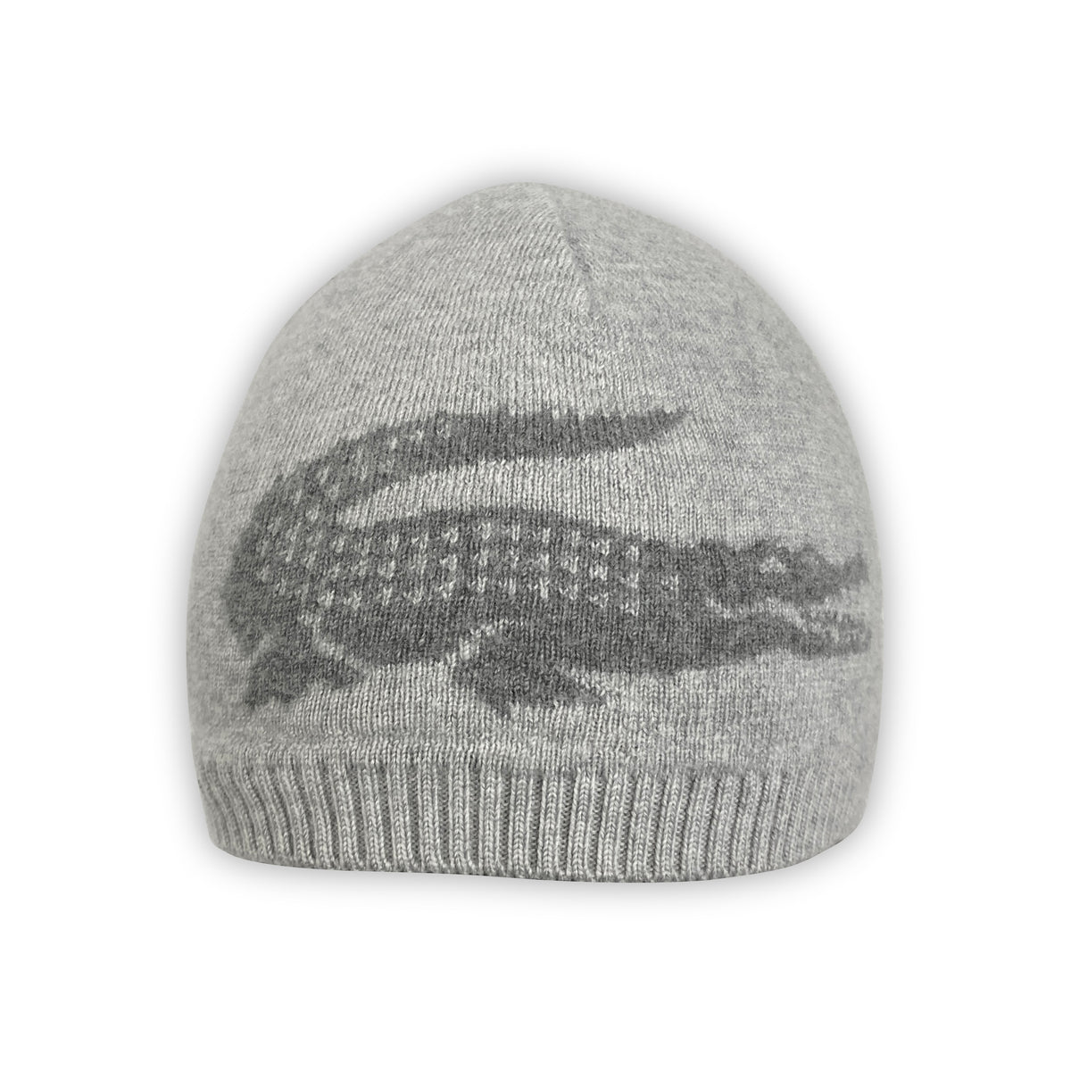 LACOSTE Reversible Croco Beanie