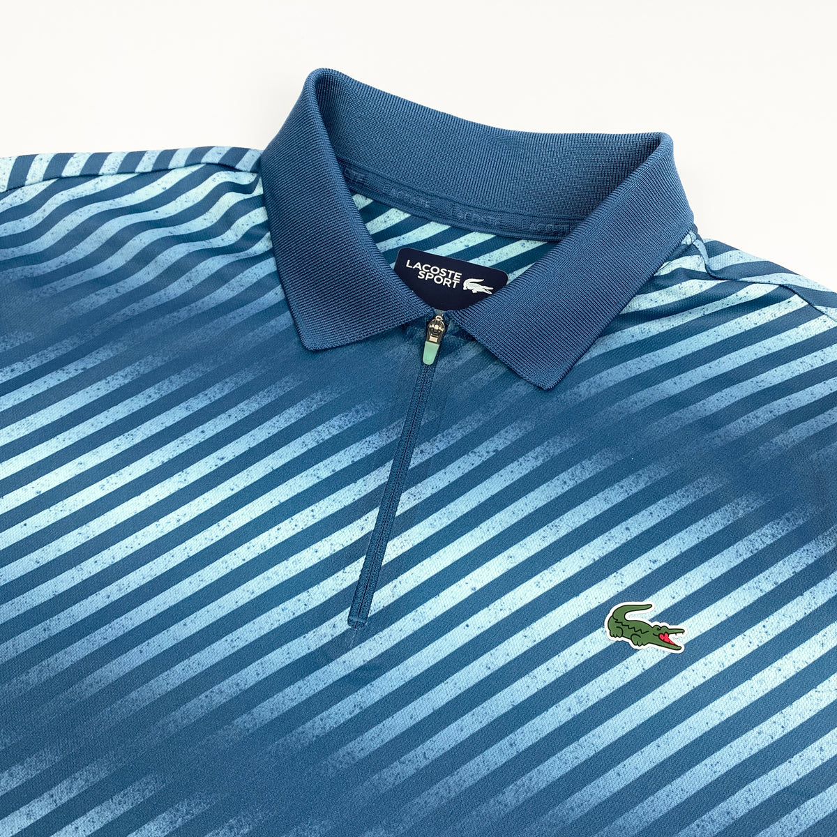 LACOSTE SPORT Quarter-Zip T-Shirt