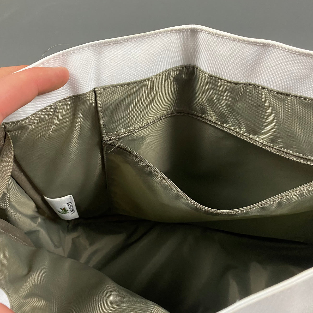 Vintage LACOSTE messenger bag