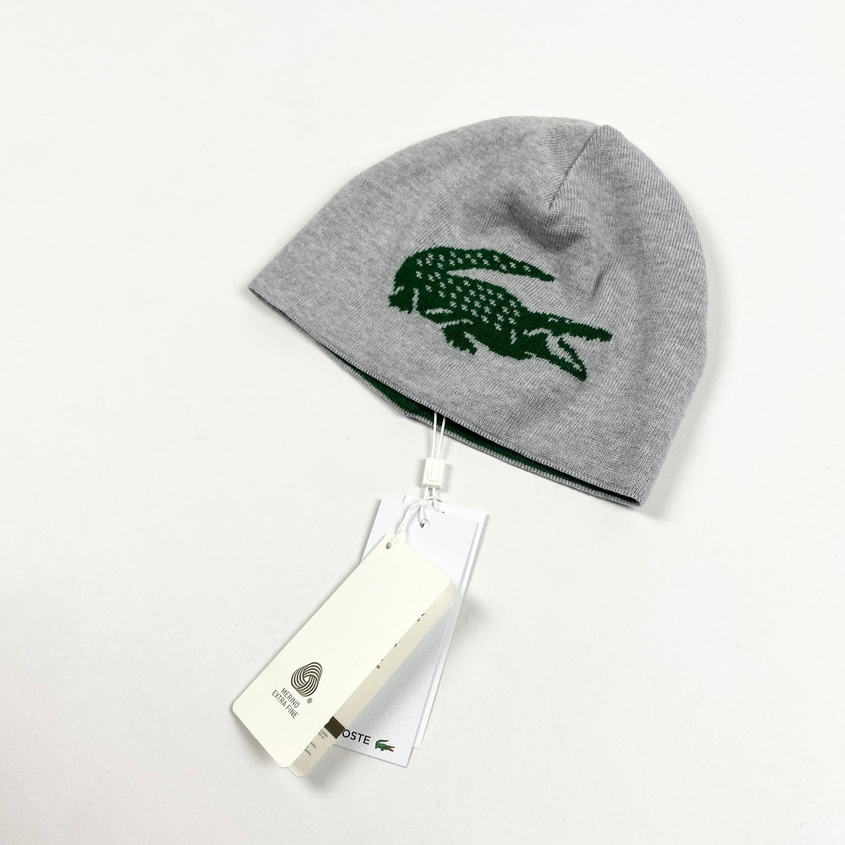 LACOSTE Croco Beanie Mütze