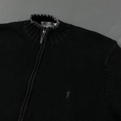 YVES SAINT LAURENT Knit Zip-Sweater