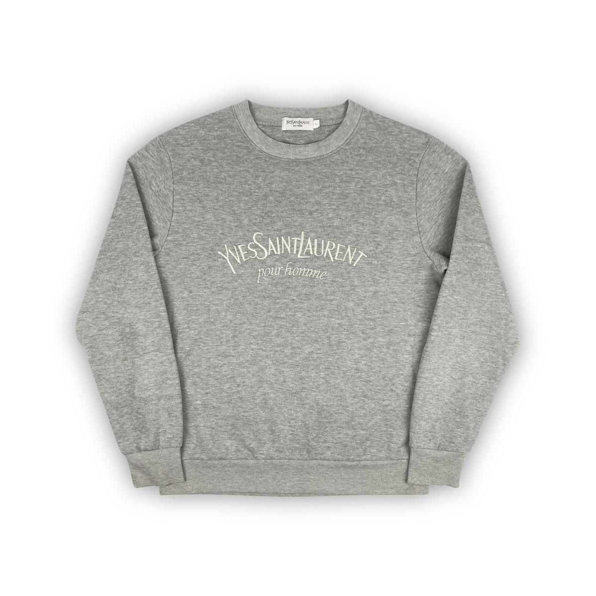 YVES SAINT LAURENT logo sweater