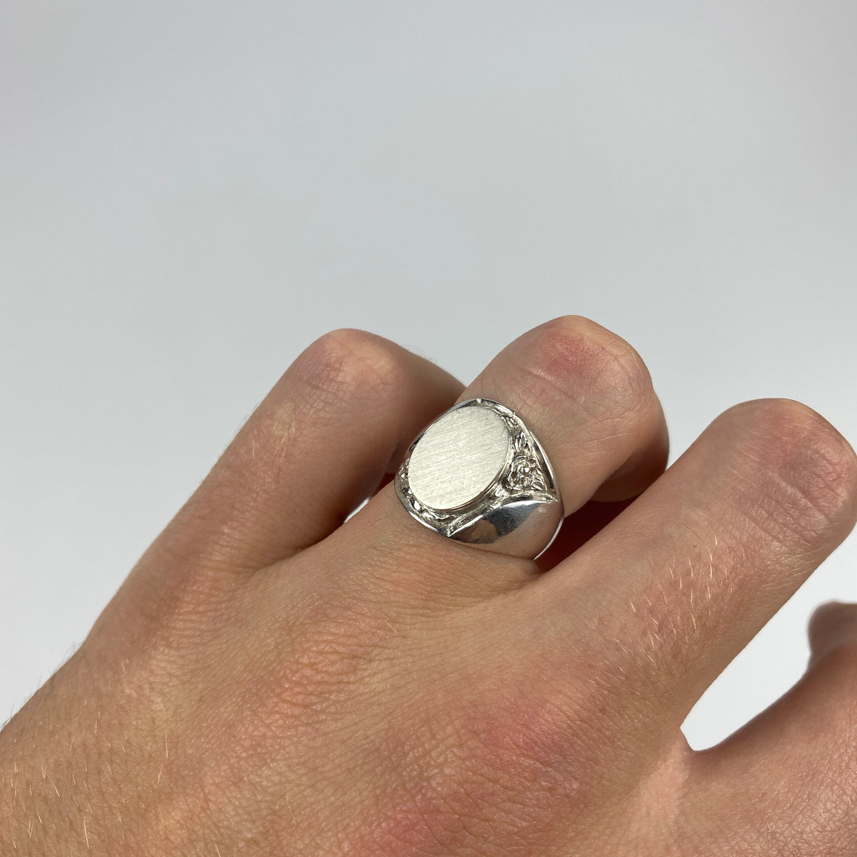 925 Sterling Silver Seal Ring