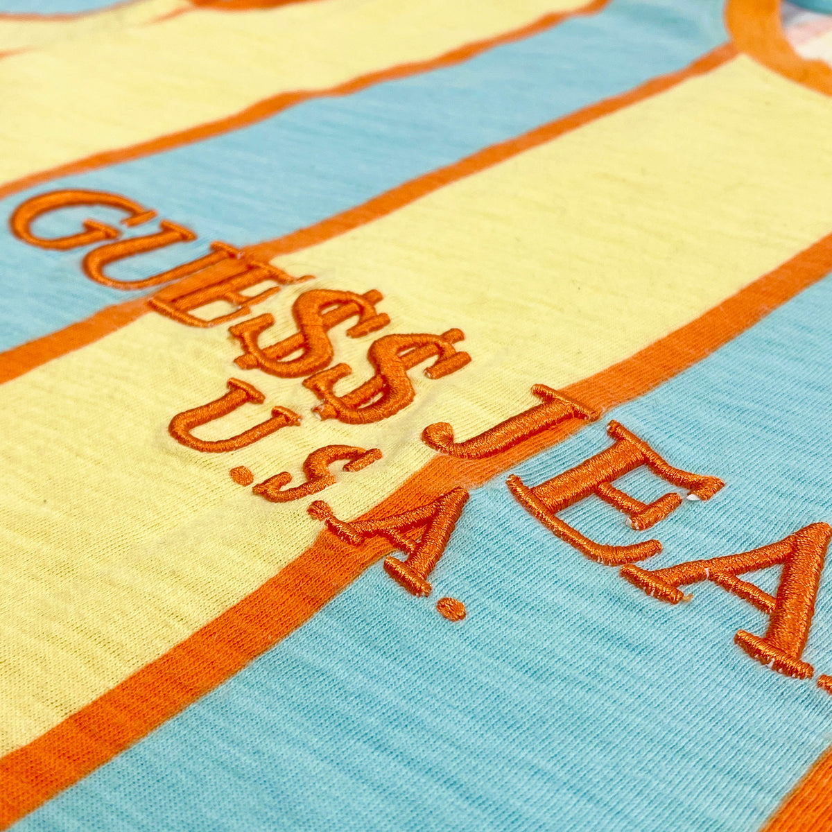 GUE$$ x A$AP ROCKY Striped T-Shirt