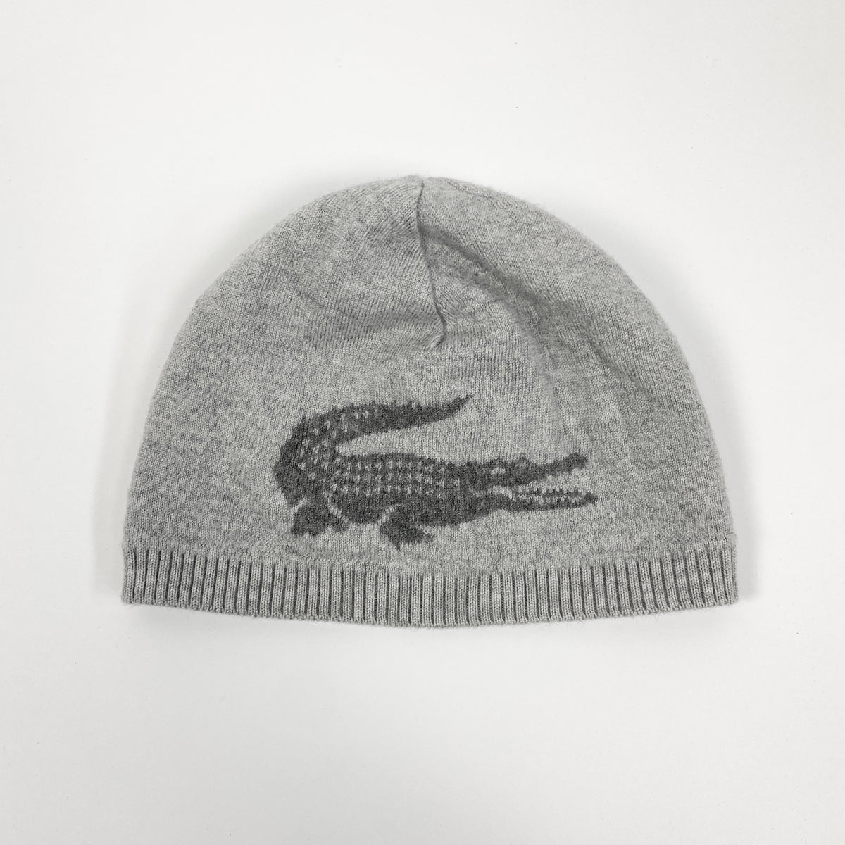 LACOSTE Reversible Croco Beanie