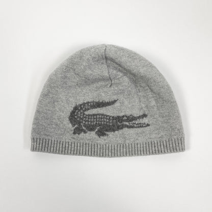 LACOSTE Reversible Croco Beanie