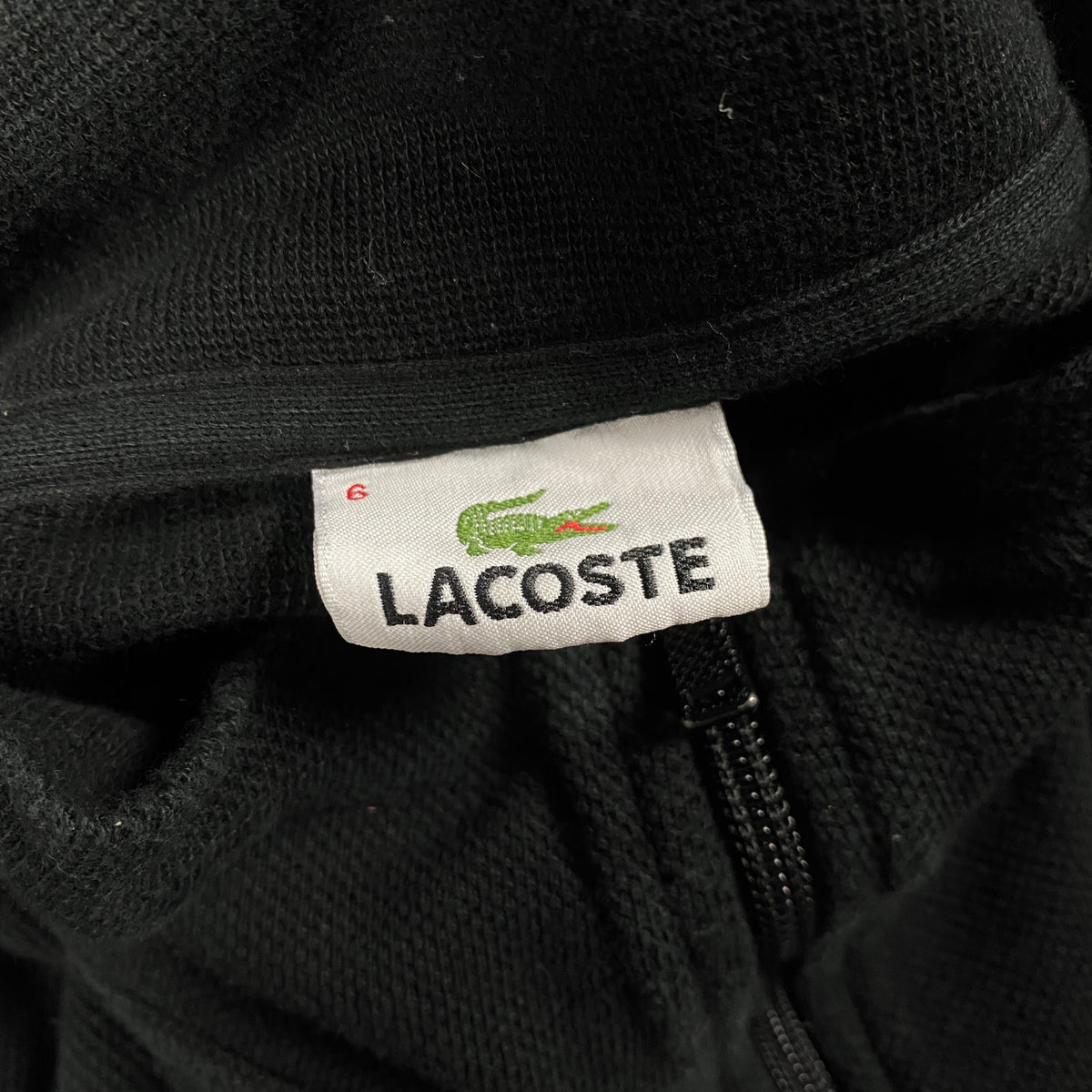 Vintage LACOSTE half zip sweater