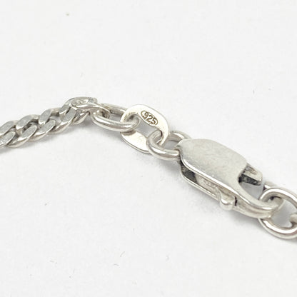 925 Sterling Silber Figaro Armband