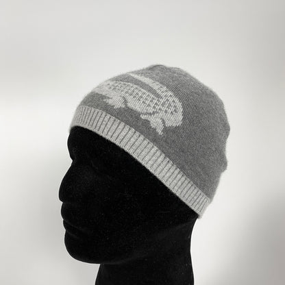 LACOSTE Reversible Croco Beanie