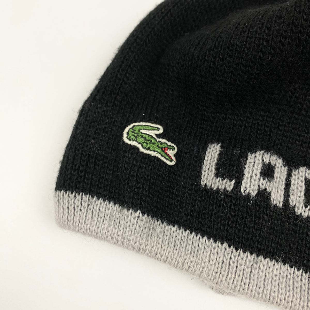 LACOSTE Logo Beanie Mütze