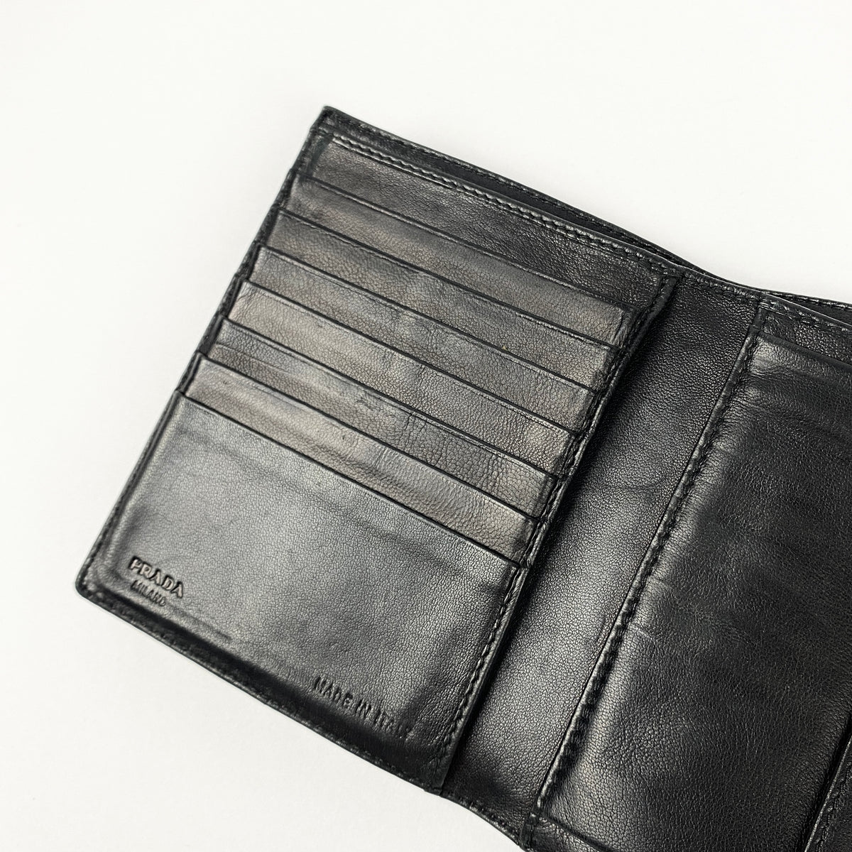 PRADA Alligator Leather Wallet