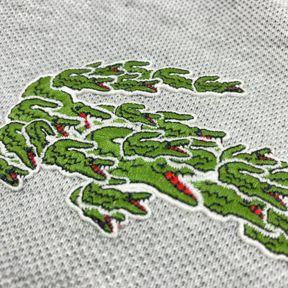 LACOSTE Multi Croc Polo Langarmshirt